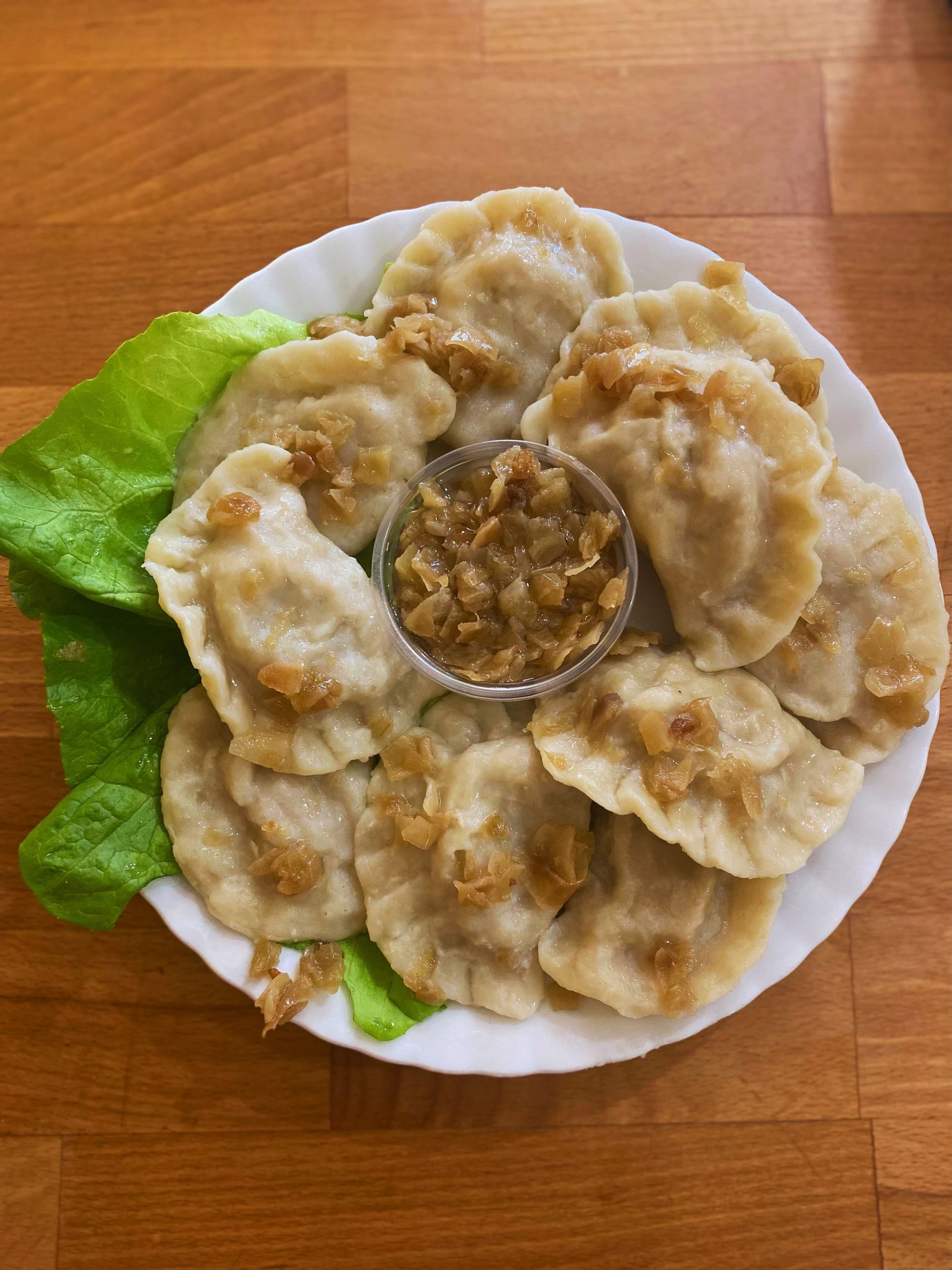 pierogi talerz